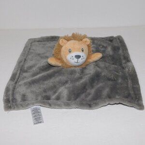 George Brown Lion Gray Security Blanket Plush Baby Lovey Nunu soother Comforter